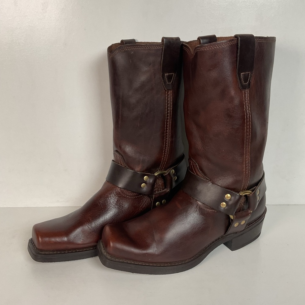 Vintage Durango Men’s Engineer Harness Boots 8.5 EE USA Made